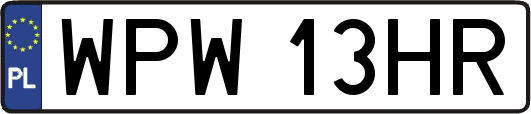 WPW13HR