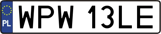 WPW13LE