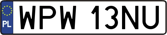 WPW13NU