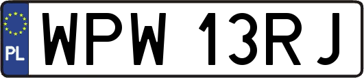 WPW13RJ