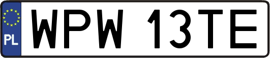 WPW13TE