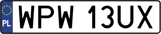 WPW13UX