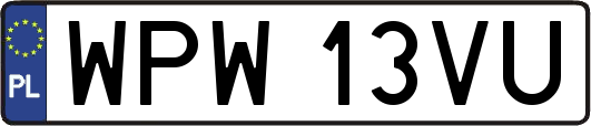 WPW13VU