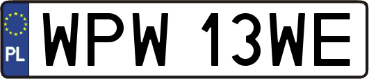 WPW13WE
