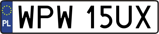 WPW15UX