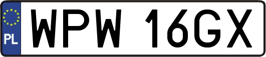 WPW16GX