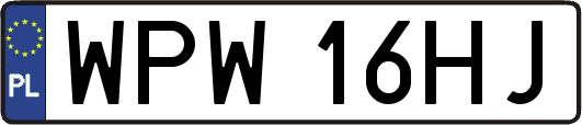 WPW16HJ