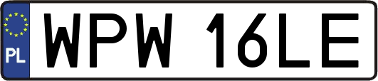 WPW16LE