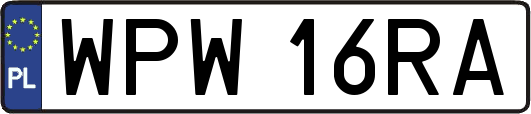 WPW16RA