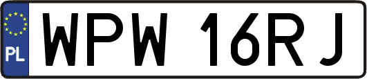 WPW16RJ