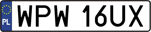 WPW16UX