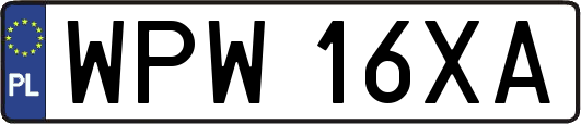 WPW16XA
