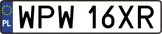 WPW16XR