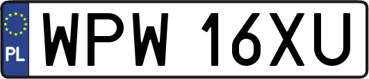 WPW16XU