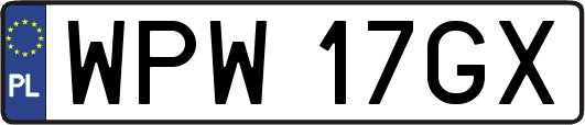 WPW17GX