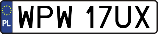 WPW17UX
