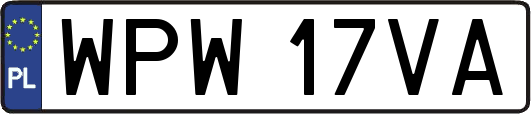 WPW17VA