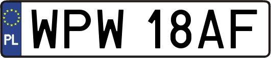 WPW18AF
