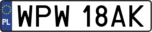 WPW18AK