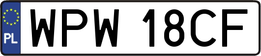 WPW18CF