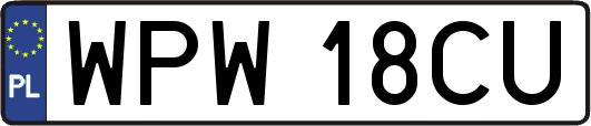 WPW18CU
