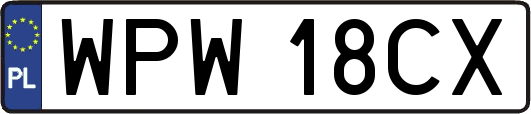 WPW18CX