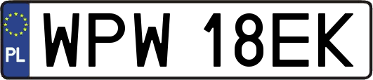 WPW18EK