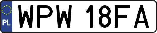 WPW18FA