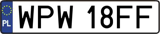 WPW18FF