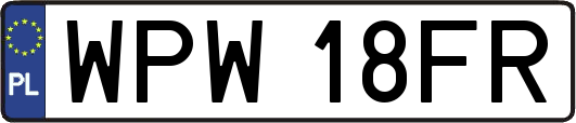 WPW18FR