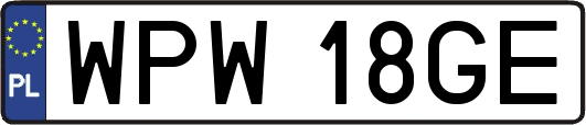 WPW18GE