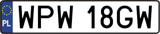 WPW18GW