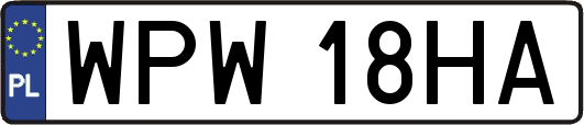 WPW18HA