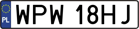 WPW18HJ