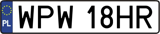 WPW18HR