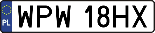WPW18HX