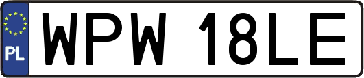 WPW18LE