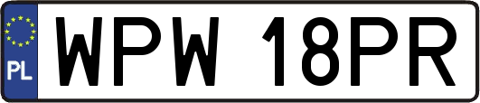 WPW18PR