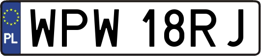 WPW18RJ