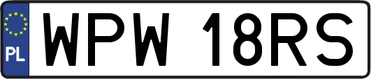 WPW18RS