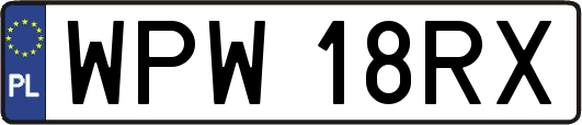WPW18RX
