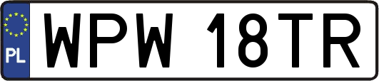 WPW18TR