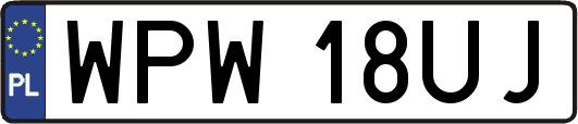 WPW18UJ