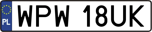 WPW18UK