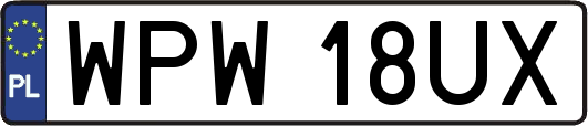 WPW18UX