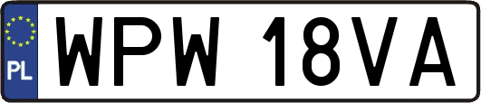 WPW18VA