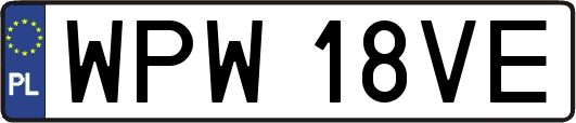 WPW18VE