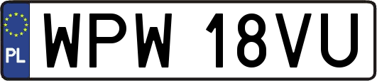 WPW18VU