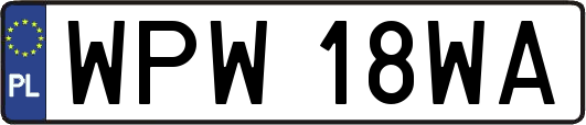 WPW18WA
