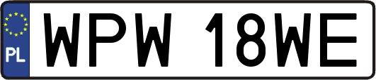 WPW18WE